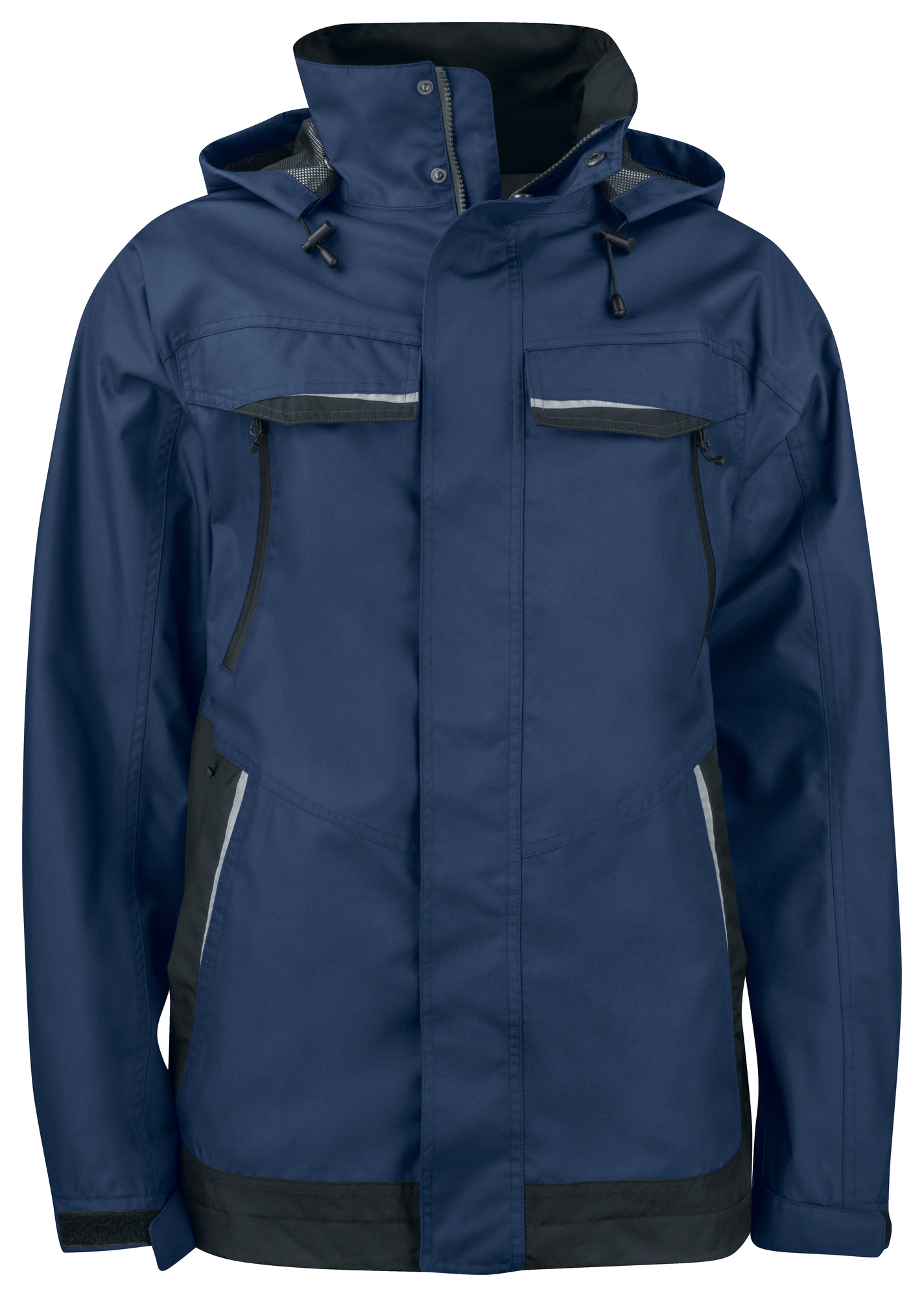 Parka personnalisée doublée et imperméable - 205g Bleu marine